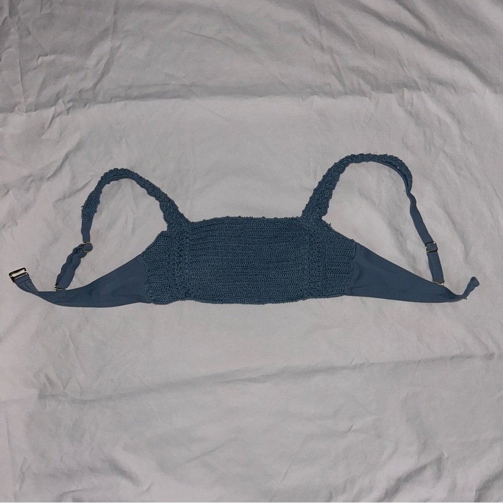 Crochet bikini top